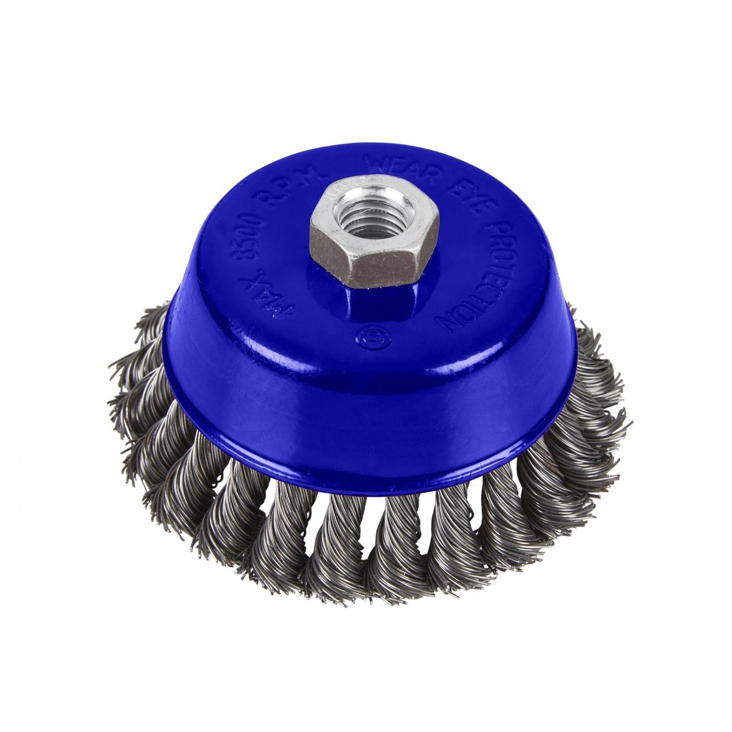 Bluespot Tools Twist Knot Cup Brush - Multi Colour