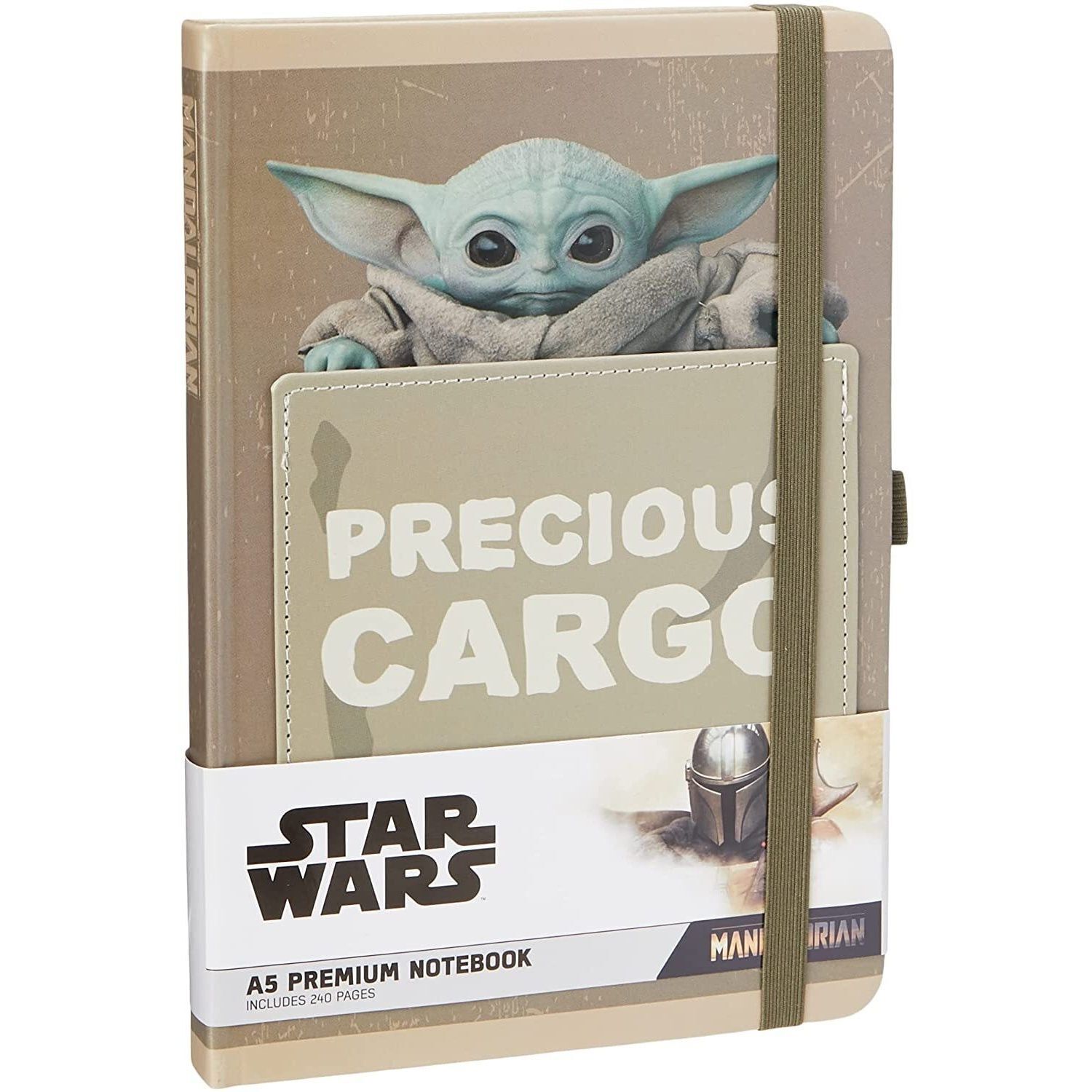 Star Wars: The Mandalorian Precious Cargo A5 Notebook - Beige