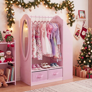 Kids Wardrobe with Mirror