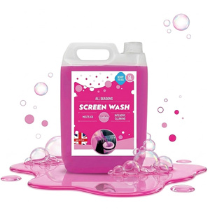 2 x 5L Pink All Season Windscreen Screen Wash Streak Free Finish