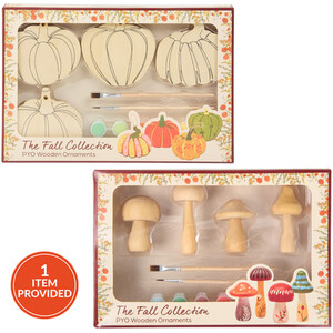 Paint Your Own Wooden Ornaments Kit