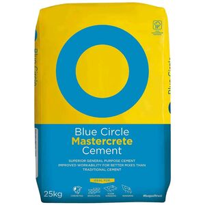 Blue Circle Mastercrete Grey Cement 25kg Pack of 30