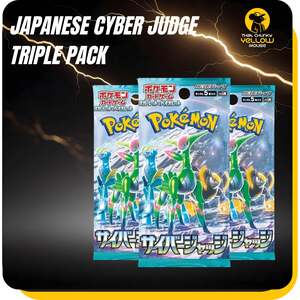Pack of 3 Japanese Cyber Judge Temporal Forces Booster Bundle