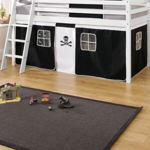 Noa & Nani Kids Cabin Bed Play Tent Pirate Underbed Den for Midsleeper