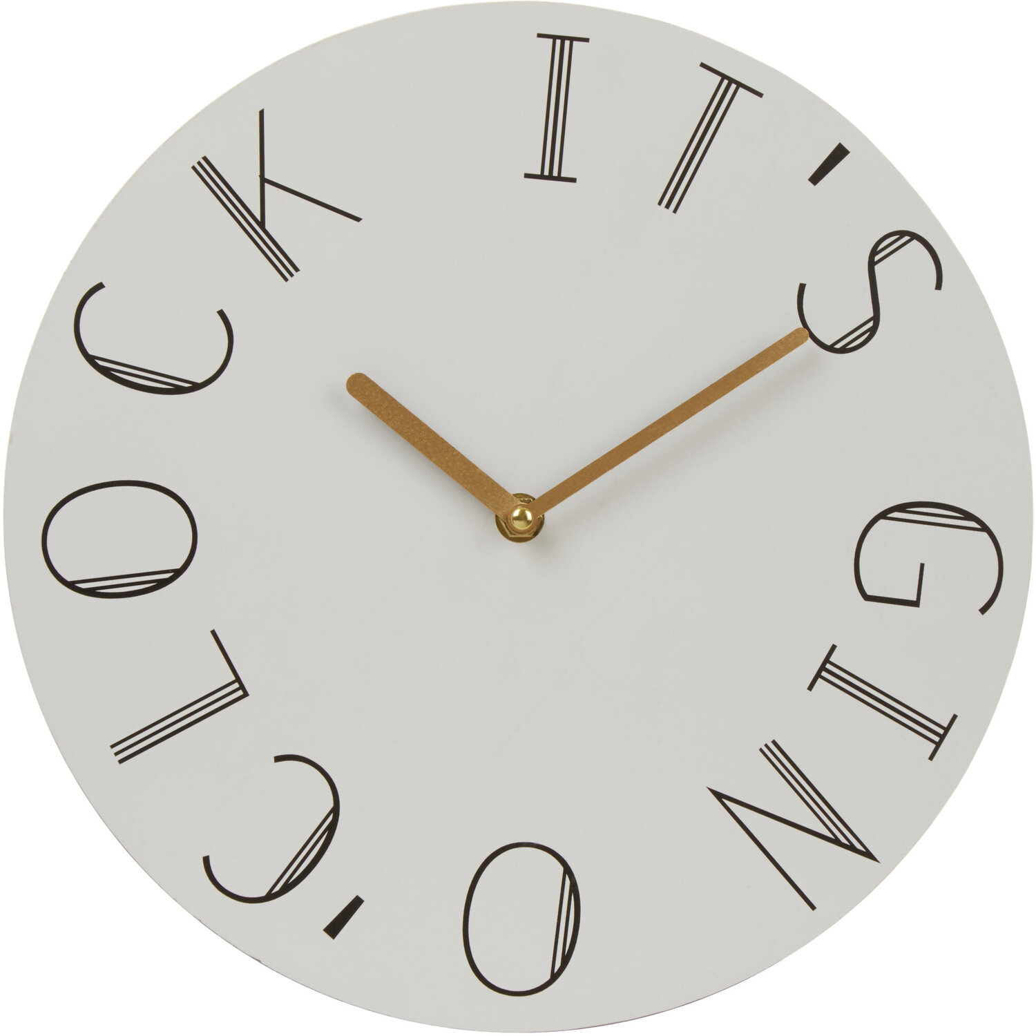 Maison By Premier Mimo Gin Clock - White