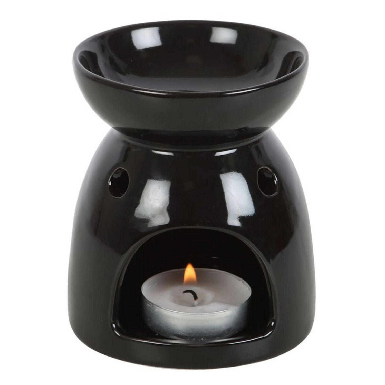  - Something Different Dark Forest Luna Moth Oil Burner Black/white (One Size) - Image 3