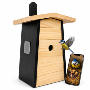 JSH Smart WiFi Bird Box Camera Solar Power Realtime A.I. and Video