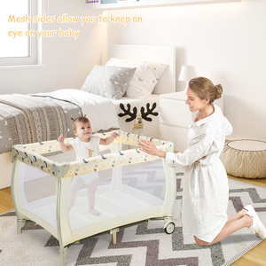 3-in-1 Convertible Baby Playard Cot