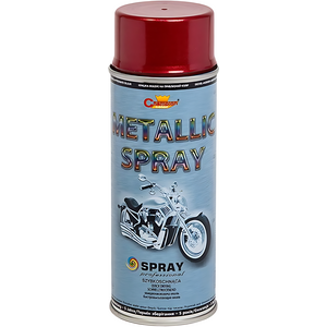 400 mL Red Metallic Acrylic Spray Paint, for Wheels, Car Parts & DIY