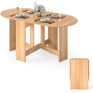 Folding Multifunction Drop Leaf Table