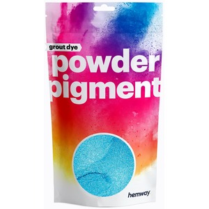 Hemway Grout Powder Pigment Dye Metallic Ocean Blue 50g