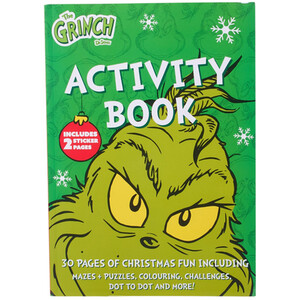 Grinch Activity Book