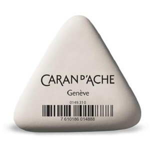 Caran d'Ache Triangular Eraser - Extra Soft, Phthalate-Free