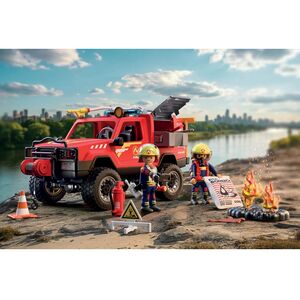 Playmobil Fire Pickup Truck