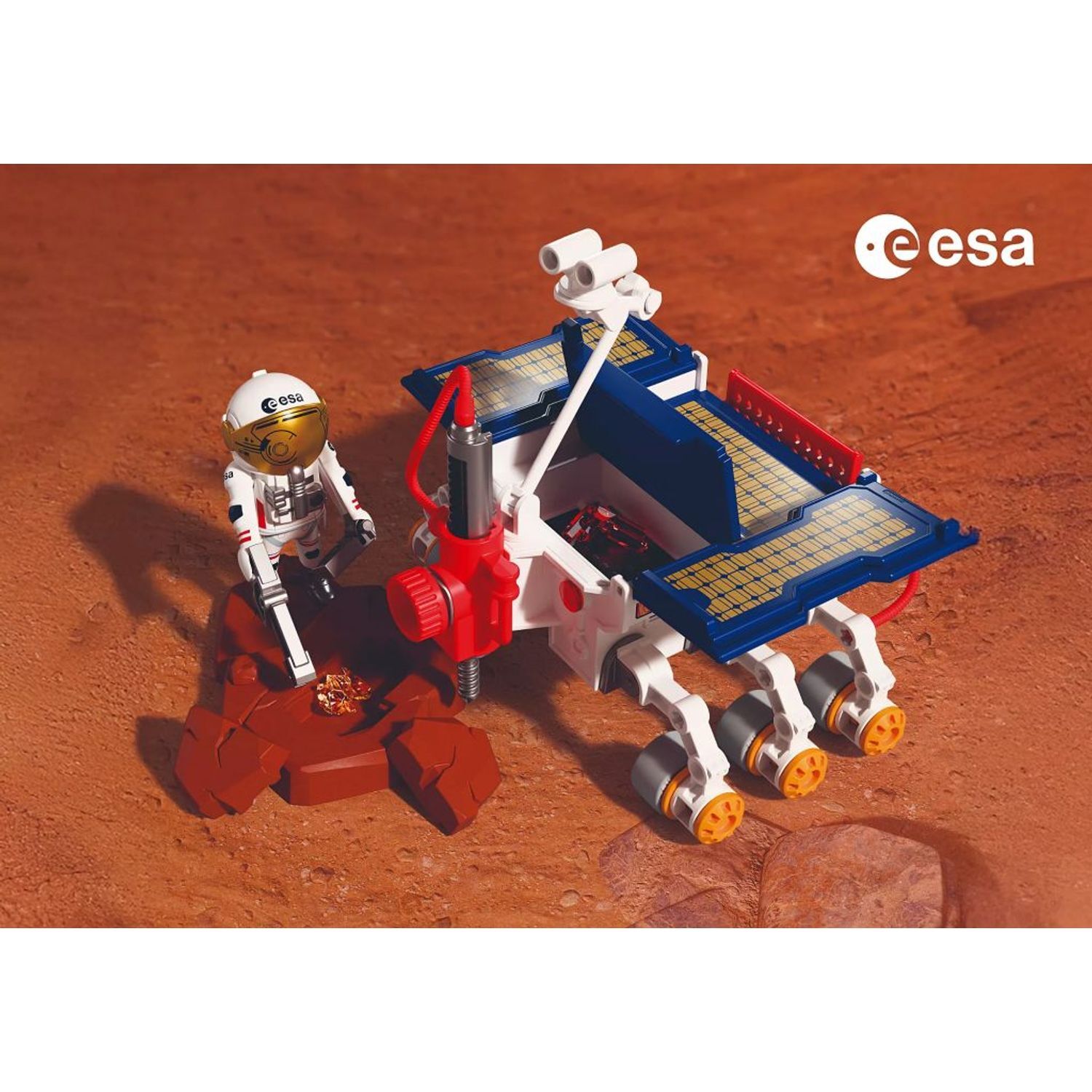 ESA: Mars Exploration Rover - White