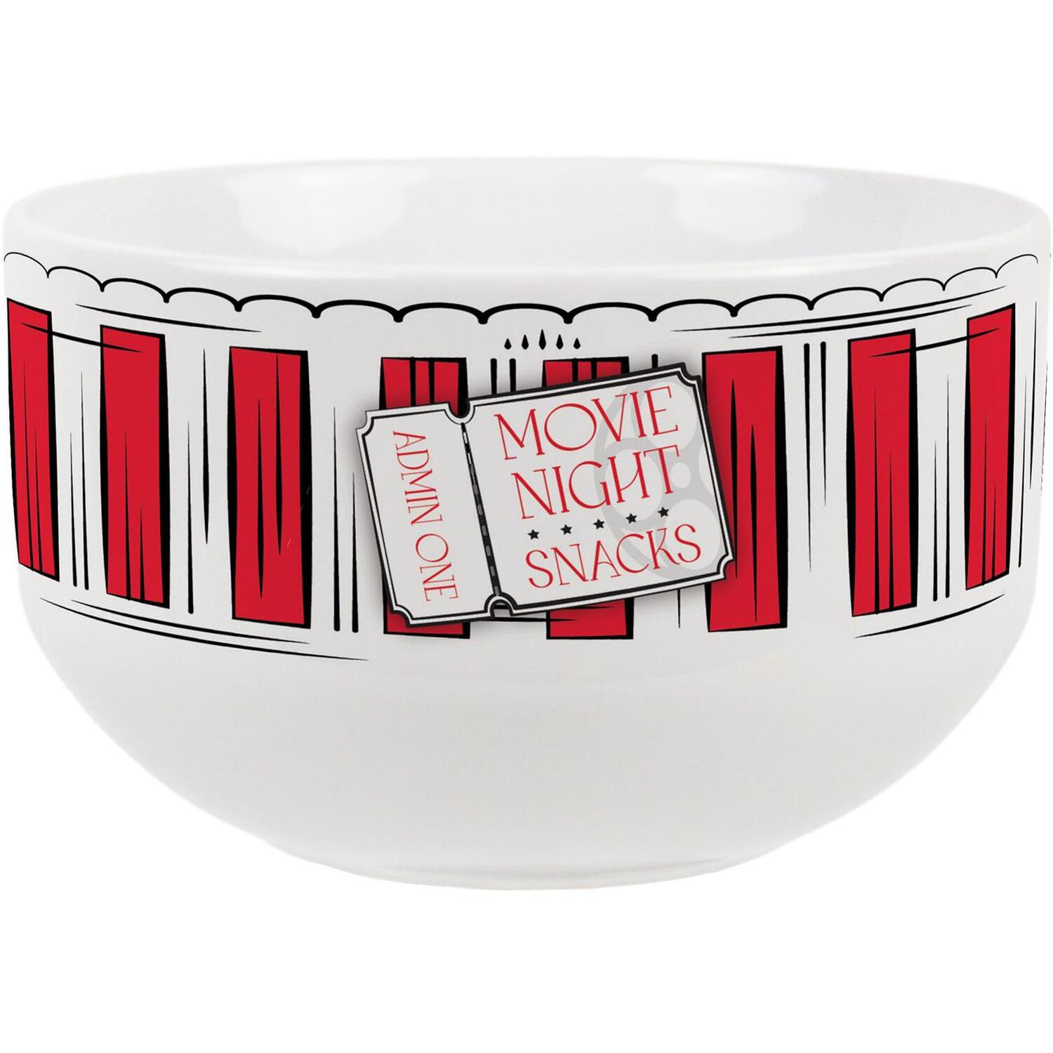 Image of Movie Snacks Ceramic Bowl - Red&hellip;