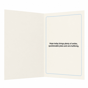Joke Loading... Father's Day, Dad Birthday Card