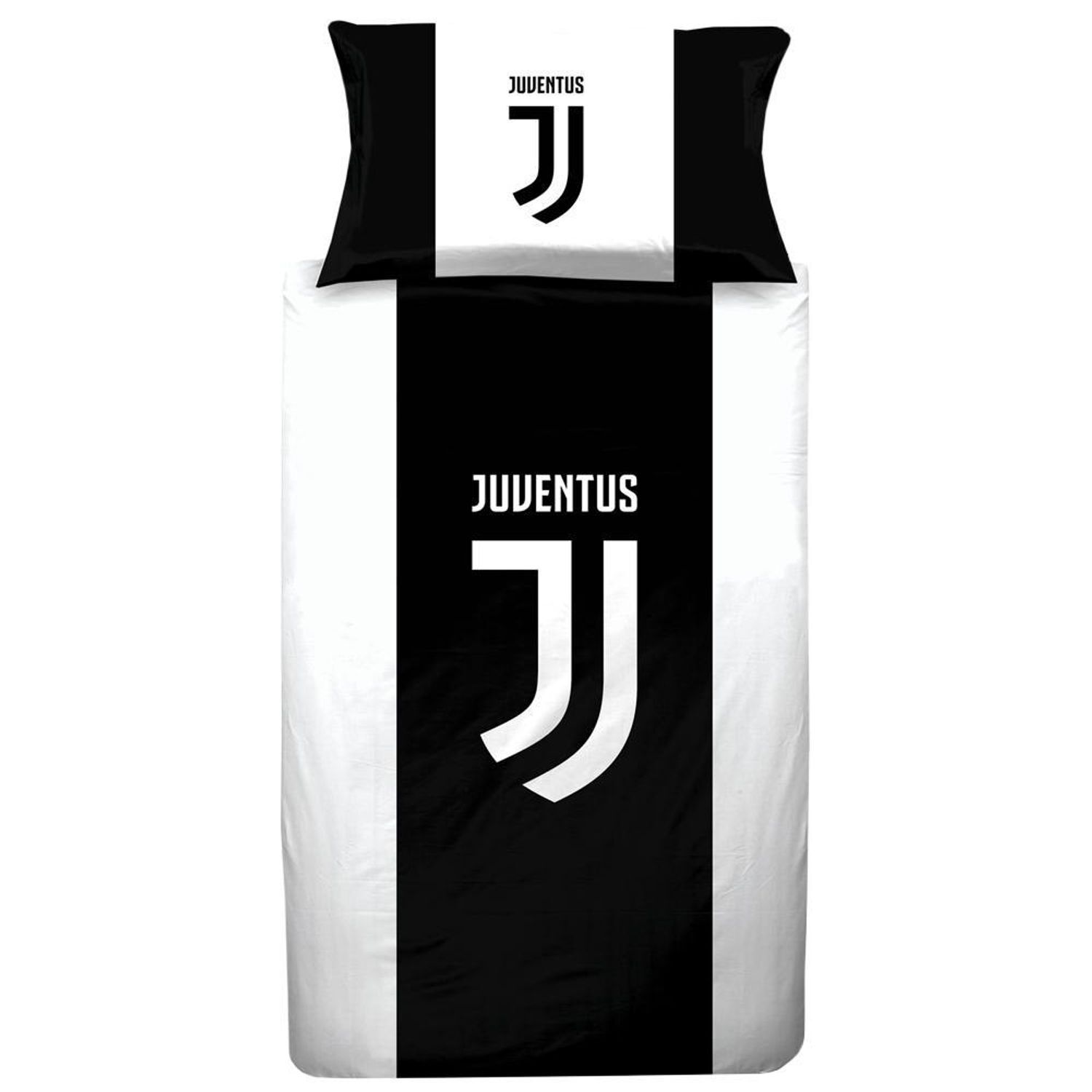 Juventus Fc Duvet Cover Set - Black/White