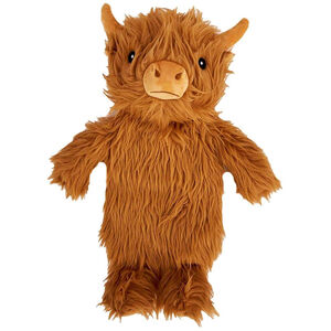 K Collection Highland Cow 3D 750ml Hot Water Bottle And Cover