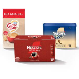 Nescafe Gold Decaf, Coffee-Mate & Original Coffee Bundle