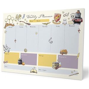Harry Potter A3 Weekly Planner Notepad Multi
