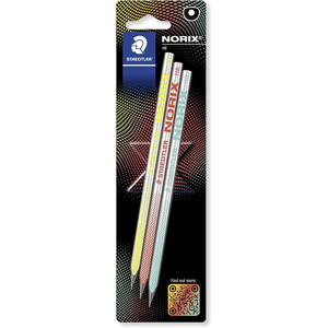 Pack of 3 STAEDTLER NORIX HB Pencils
