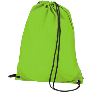 BagBase Budget Water Resistant Sports Gymsac Drawstring Bag (11L) (Pack of 2)