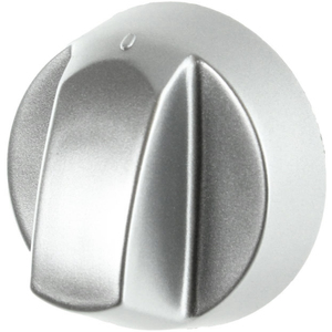 SPARES2GO Universal Silver Control Knobs for All Makes and Models of Oven Cooker & Hob (4 Pack)