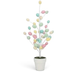 Springtime Pastel Egg Easter Tree