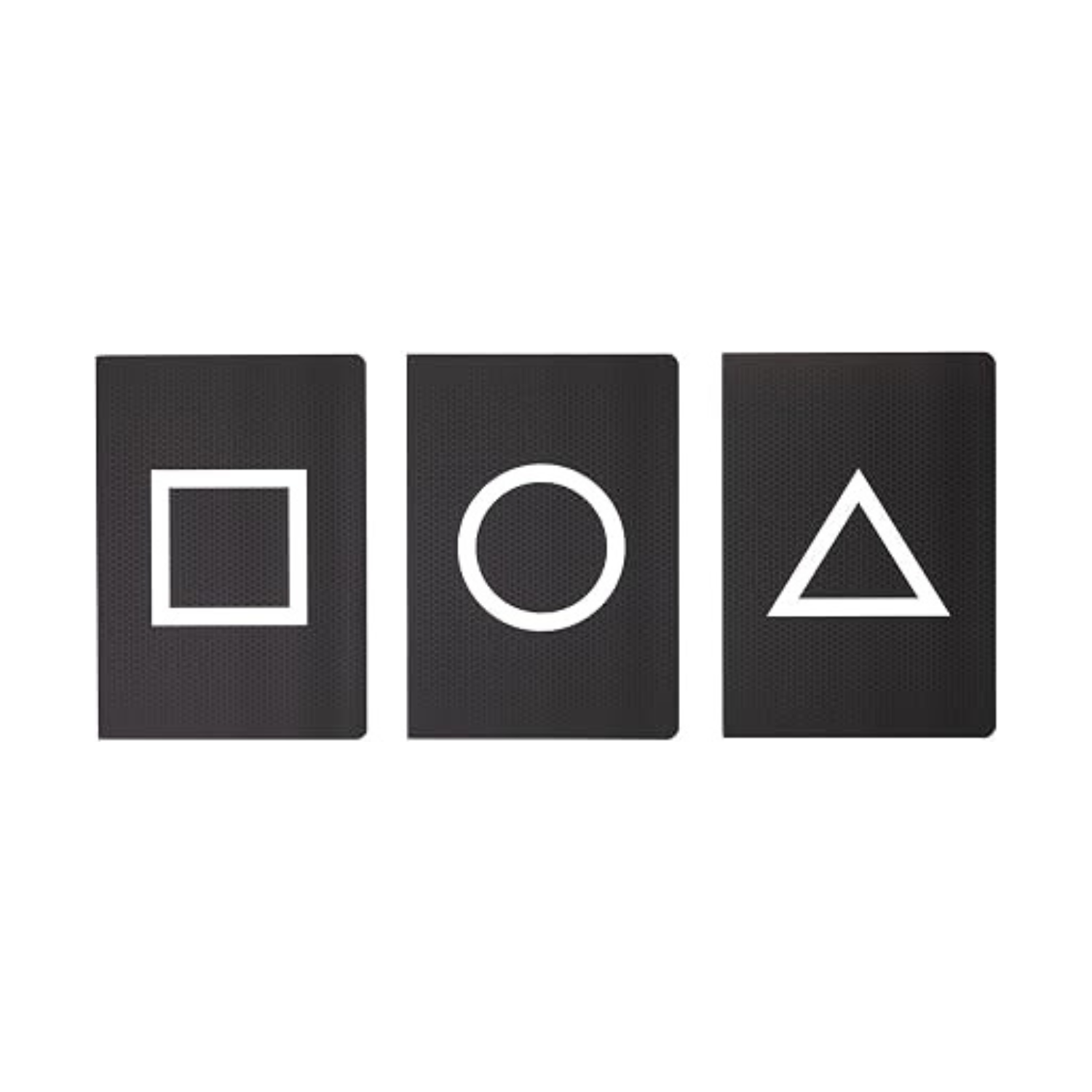 Grupo Erik Squid Game Pack Of 3 A5 Notebooks - Black - Image 4
