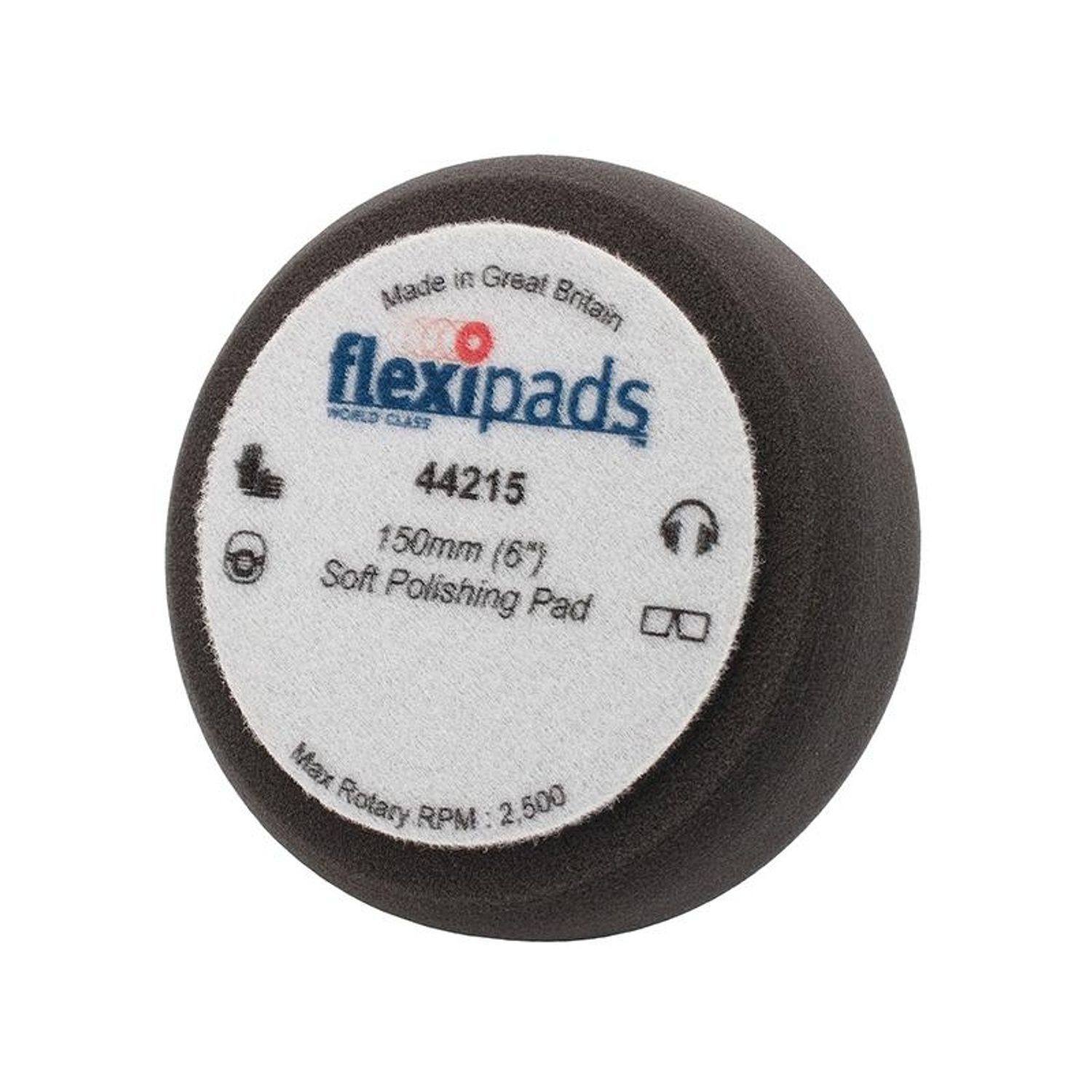 Flexipads World Class Black Polishing Foams A - Multi Colour