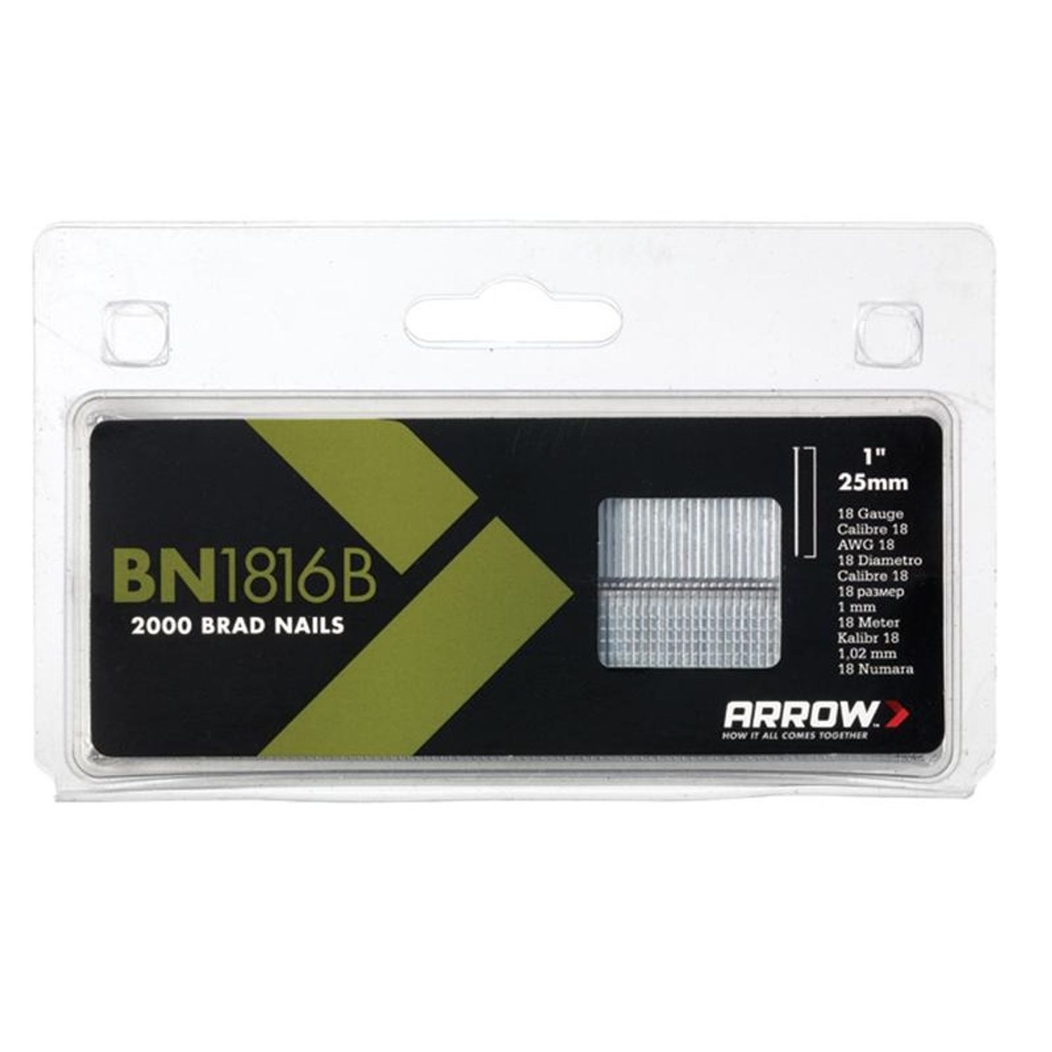 Arrow Brad Nails B - Multi Colour