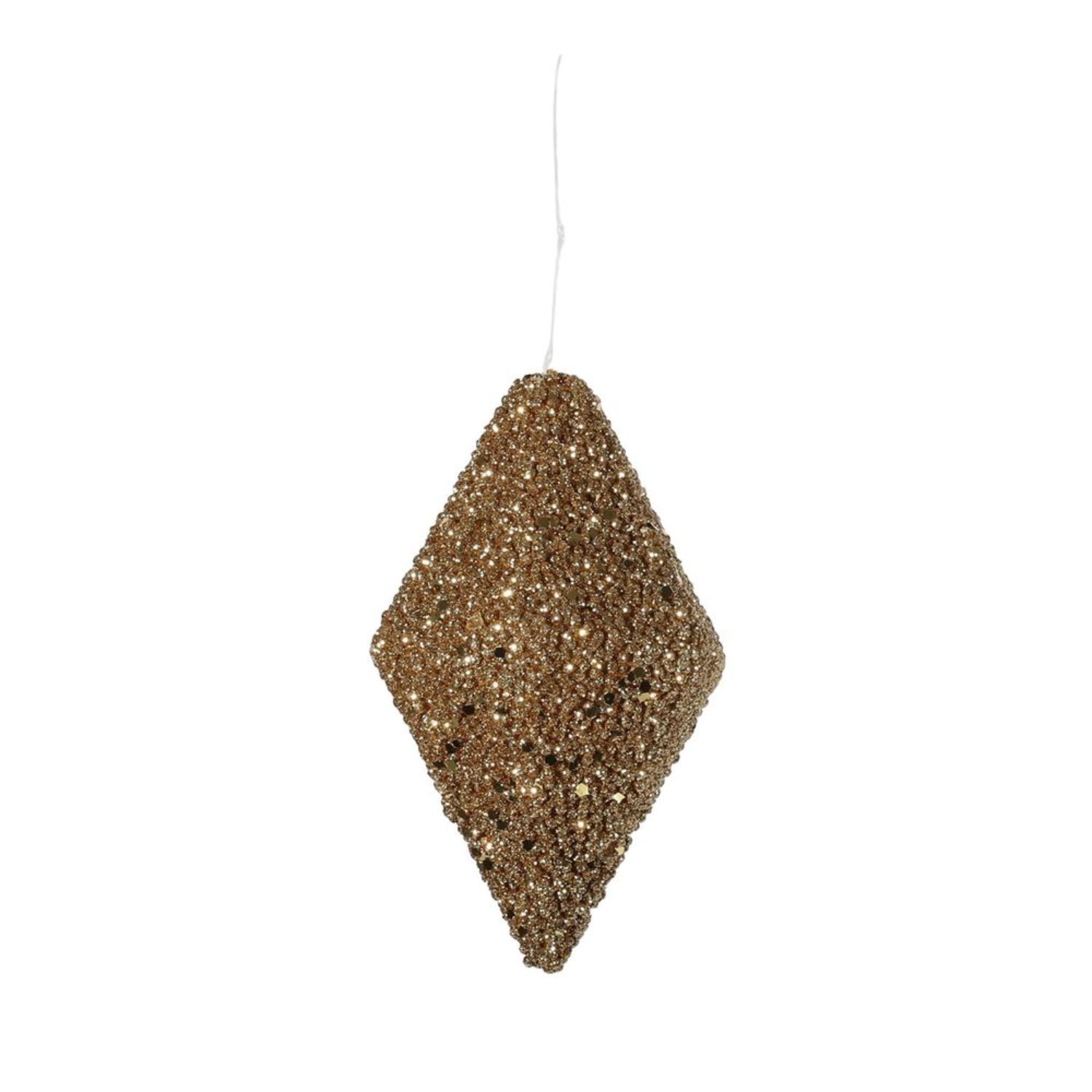 Kdmd Unisex Gold Glitter Diamond Hanging Decoration 15Cm 4 Pack - Image 2