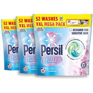 Persil Ultimate Non Bio Laundry Capsules Pure Heaven Scent 156 Washes, 3 Pack