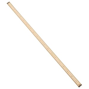 Laminated Wooden Metre Rule Dual Scale - 1m