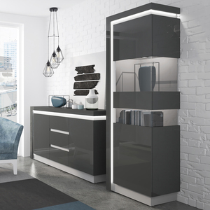 Jonas & James Lelia Tall Narrow Display Cabinet
