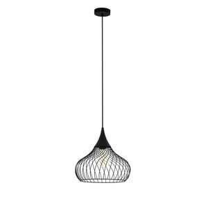 EGLO STAVERTON Mesh Black Pendant Light