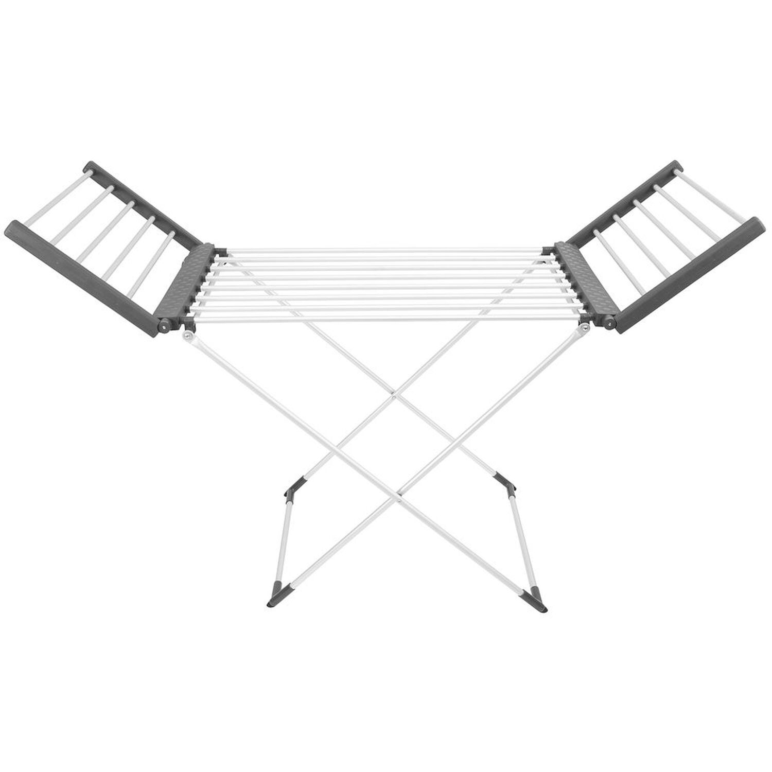 Image of Heated Winged Airer - Grey