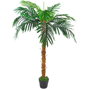 Artificial Princess Palm Tree Natural Trunk