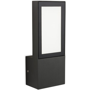 Gamay Integrated LED Outdoor Wall Light Graphite IP65