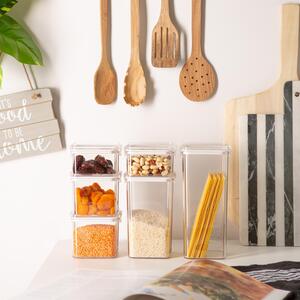 6pc Food Storage Containers Set - 4 Sizes