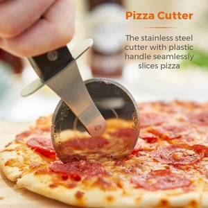 Silver Tower Multi-functional Spatula SSteel with Wood Handle shot 4165905