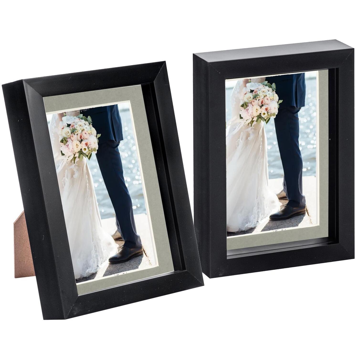 3D Box Photo Frames - 5 x 7