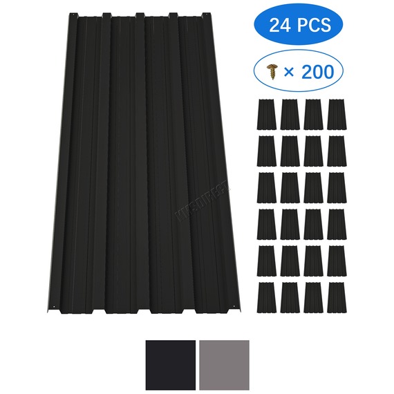 24X Pack Corrugated Roof Sheet Panels