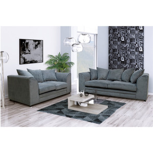 Kaspo 3 and 2 Fabric Sofa Set
