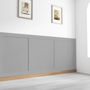 Wall Panelling Kit 6pc Shaker Wooden Wall Panel