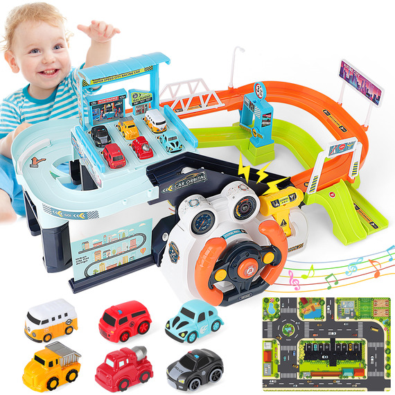 3-Storey Toy Car Garage