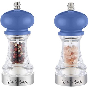 2pc Salt and Pepper Mill Set