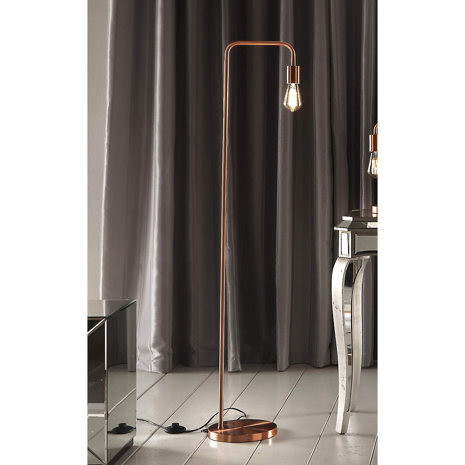 Image of Caitlin Copper Floor Lamp - Rose&hellip;