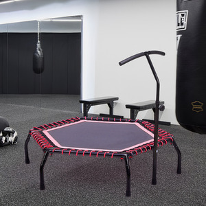 48 Inch Trampoline with T-Shaped Adjustable Handle